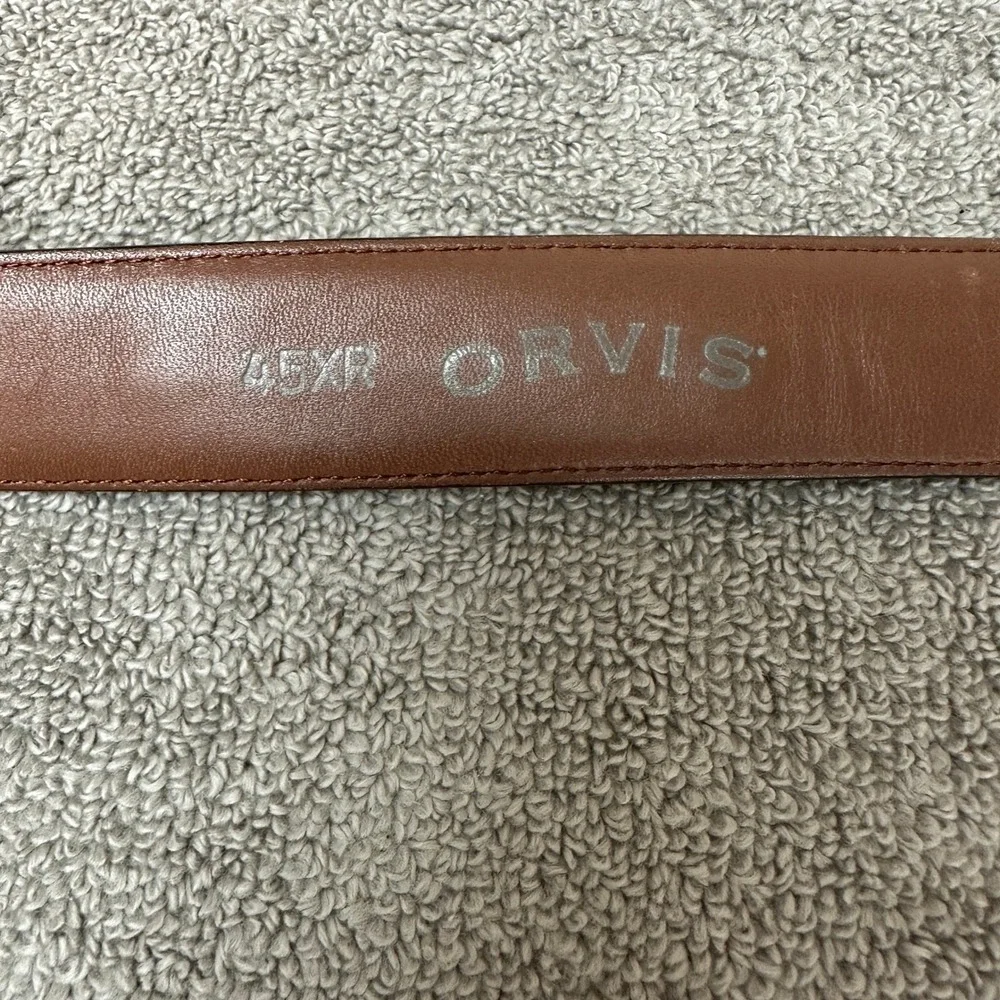Orvis leather belt